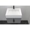 Castello Usa Nile 24-inch Gray Vanity Set with White Top and Black Handles CB-MC-24G-BL-2053-WH - alternate 8